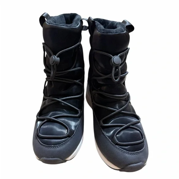 🌼🌟NWOT DKNY Women's Black and White Winter Boots - Picture 4 of 12